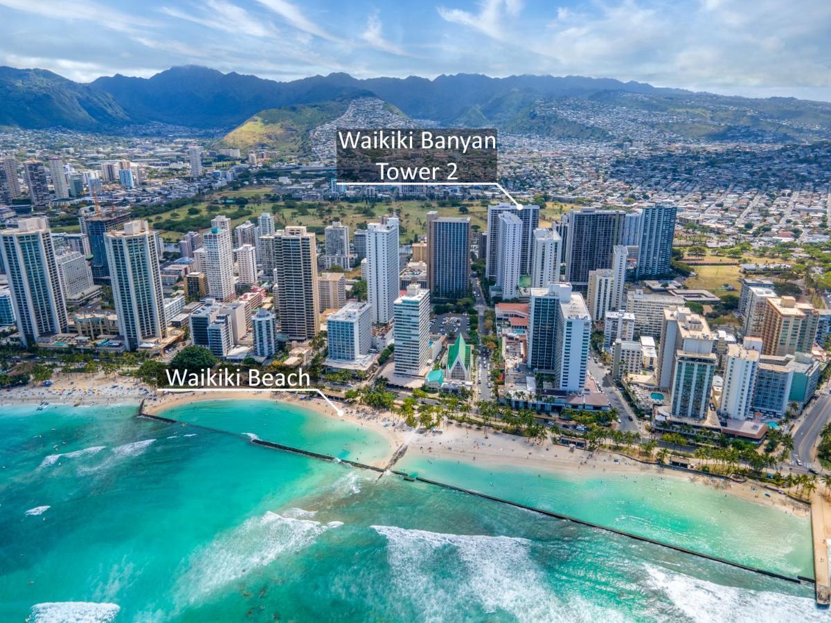 1Br With Great Ocean Views, 1 Block To Waikiki Beach Хонолулу Екстериор снимка