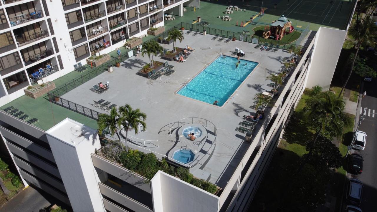 1Br With Great Ocean Views, 1 Block To Waikiki Beach Хонолулу Екстериор снимка